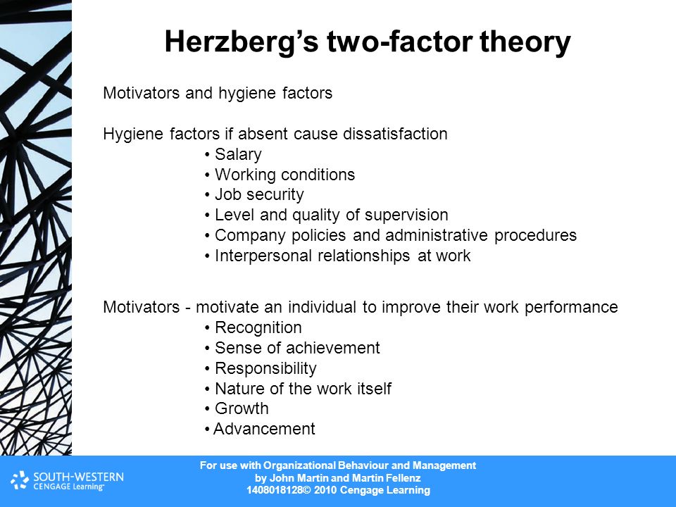 Compare and Contrast Maslow’s Hierarchy of Needs with Herzberg’s Two-Factor Theory of Motivation